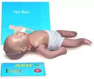 Sprzęt ratunkowy - Laerdal Mini Baby - dmuchany przenośny fantom niemowlaka - miniaturka - grafika 1