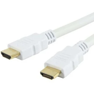 Techly Kabel HDMI z Ethernetem Biały 5m 306936 - Kable - miniaturka - grafika 1
