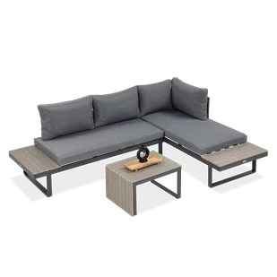 Zestaw Mebli Ogrodowych TULIP Modułowy Narożnik Stolik na Taras Ogród 3w1 - Meble ogrodowe Zestaw Mebli Ogrodowych TULIP Modułowy Narożnik Stolik na Taras Ogród 3w1 - Meble ogrodowe - miniaturka - grafika 1