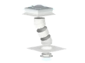 Akcesoria do okien - TCF 0010 VELUX świetlik tunelowy elastyczny do płaskiego dachu – Ø 35 cm TCR 0010 - miniaturka - grafika 1