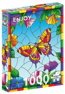 Enjoy, Puzzle - Kryształowy motyl, 1000 el. - Puzzle - miniaturka - grafika 1