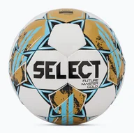 Piłka nożna - Piłka do piłki nożnej SELECT Futsal Future Master Gold Fifa v25 white/gold rozmiar 4 WYSYŁKA W 24H 30 DNI NA ZWROT - miniaturka - grafika 1