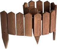 Ogrodzenia - Palisada - ogrodzenie drewniane 120x20cm. Drewno bukowe z drewnianych beczek - miniaturka - grafika 1