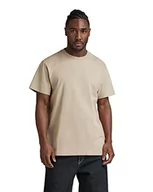 Koszulki męskie - G-STAR RAW Męski t-shirt, beżowy (Spray Green C336-D606), L, beżowy (Spray Green C336-d606), L - miniaturka - grafika 1