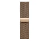 Akcesoria do smartwatchy - Apple Bransoleta mediolańska 46 mm M/L złota - miniaturka - grafika 1