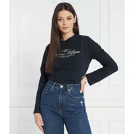 Bluzki damskie - Tommy Hilfiger Bluzka | Regular Fit - miniaturka - grafika 1