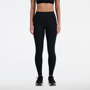 Legginsy damskie New Balance WP41275BK  czarne - Spodnie sportowe damskie - miniaturka - grafika 1
