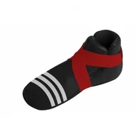 Ochraniacze do sportów walki - Adidas Super Safety dziecięcy ochraniacz stopy, czarny, S adiBP04_Schwarz/Rot_S - miniaturka - grafika 1