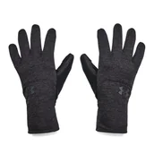 Rękawiczki - Rękawiczki trekkingowe męskie Under Armour Ua Storm Fleece czarne 1365958-001 XL - miniaturka - grafika 1