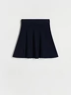 Sukienki i spódniczki dla dziewczynek - Reserved - Dzianinowa spódnica - granatowy - miniaturka - grafika 1