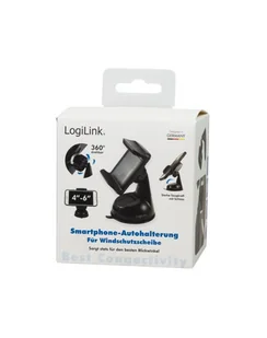 logilink Uchwyt samochodowy na smartfona - Uchwyty samochodowe do telefonów - miniaturka - grafika 1