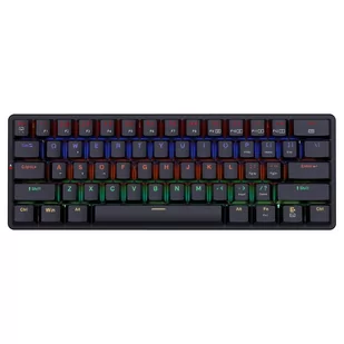 Redragon K615-R Elise Wired Rabinbow LED czarna - Klawiatury - miniaturka - grafika 1