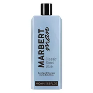 Żele pod prysznic dla mężczyzn - Marbert Marbert Man Classic Steel Blue Hair & Body Wash 400 ml - miniaturka - grafika 1