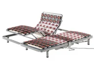 Łóżka - Beliani Zestaw 2 stelaży pod materac elektryczny 90 x 200 cm STAR - miniaturka - grafika 1