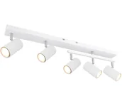 Lampy sufitowe - Globo 57911-5W - Oświetlenie punktowe ROBBY 5xGU10/35W/230V białe - miniaturka - grafika 1
