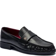 Mokasyny damskie - Tommy Hilfiger Skórzane mokasyny - miniaturka - grafika 1