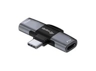 Adaptery i przejściówki - Equip 133479 przejściówka do kabli USB-C 2 x USB-C Szary - miniaturka - grafika 1
