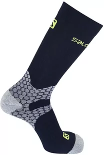 Salomon Skarpety Nordic Exo Night Sky/ Alloy 400380 - Skarpetki i podkolanówki sportowe - miniaturka - grafika 1