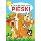 Kolorowanki, wyklejanki - Kolorowanka Pieski - miniaturka - grafika 1