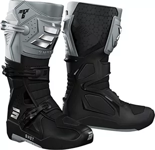 Shot Race 6 Buty motocrossowe (Black/Gray, 41) - Buty motocyklowe - miniaturka - grafika 1