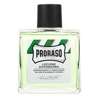 Wody po goleniu - PRORASO Lozione Dopobarba 100 ml Odświeżająca woda po goleniu z olejkiem eukaliptusowym i mentolem - miniaturka - grafika 1