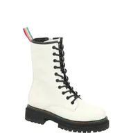 Botki damskie - Kurt Geiger Skórzane botki BIRDIE - miniaturka - grafika 1