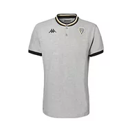 Koszulki męskie - Kappa Męska koszulka polo Rotini SCO Angers, szara, 3XL - miniaturka - grafika 1