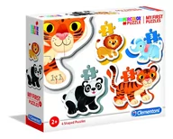Puzzle - Clementoni puzzle Wild Animals - miniaturka - grafika 1