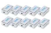Adaptery i przejściówki - Digitus Moduł połączeniowy CAT 6 do łączenia kabli ze skrętką 2-żyłową - 10 kst DN-93903-10 - miniaturka - grafika 1