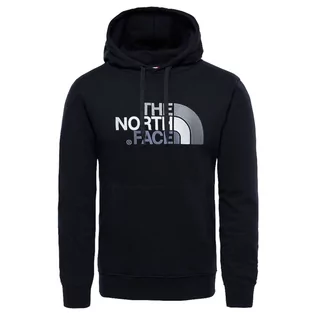 Bluzy sportowe męskie - Bluza The North Face Drew Peak 00AHJYKX71 - czarna - grafika 1