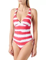 Stroje kąpielowe - Triumph Damski kostium kąpielowy Summer Fizz OP PT, czerwony kombinacja, 46D, czerwony - miniaturka - grafika 1