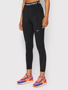 Spodnie damskie - Nike Legginsy Pro Dri-Fit DM6936 Czarny Tight Fit - grafika 1