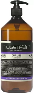 Togethair Curliss Naturalny szampon do włosów kręconych i falowanych 1000ml - Szampony do włosów - miniaturka - grafika 1