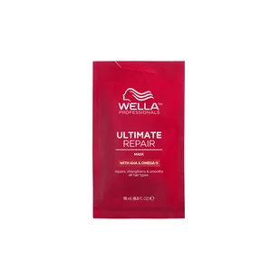 Wella Ultimate Repair, profesjonalna kremowa maska do włosów zniszczonych, 15 ml - Maski do włosów - miniaturka - grafika 1