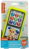 Zabawki interaktywne dla dzieci - Fisher Price. Smartfonik Przesuwaj i ucz się - Mattel - miniaturka - grafika 1