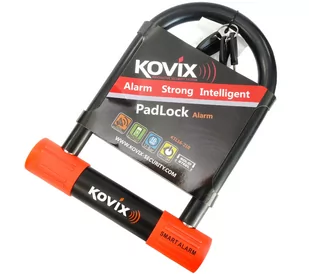 Kłódka U-Lock z alarmem KOVIX KTL16-210 czarna - Akcesoria do alarmów - miniaturka - grafika 2