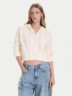 Swetry damskie - Guess Kardigan V5BR05 Z3JD2 Beżowy Regular Fit - miniaturka - grafika 1