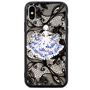 Beline Etui Lace 3D iPhone X/Xs wzór 3 (lady) - Etui i futerały do telefonów - miniaturka - grafika 1
