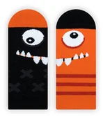 Skarpetki dla dzieci - Zabawne Stopki W Potworki - Lelak Kids - 23-26 - miniaturka - grafika 1