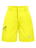 Spodenki damskie - Jack Wolfskin Szorty funkcyjne "Turbulence" w kolorze żółtym - miniaturka - grafika 1
