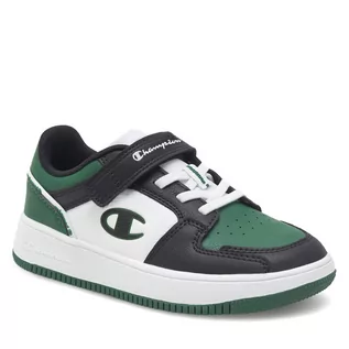 Buty dla chłopców - Sneakersy Champion REBOUND 2.0 LOW B PS S32414-WW020 Zielony - grafika 1