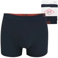 Majtki męskie - Lee Cooper Bokserki Męskie Bawełniane 40938 Granatowe 1 sztuka Rozmiar L - miniaturka - grafika 1