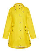 Kurtki i kamizelki sportowe damskie - Schmuddelwedda Płaszcz przeciwdeszczowy w kolorze żółtym - miniaturka - grafika 1