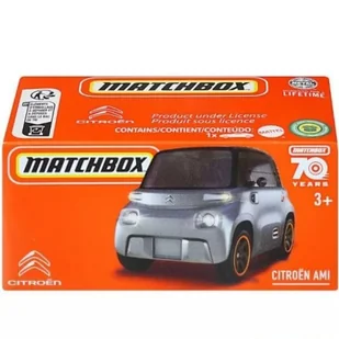 Matchbox: Citroen Ami samochodzik - Samochody i pojazdy dla dzieci - miniaturka - grafika 1