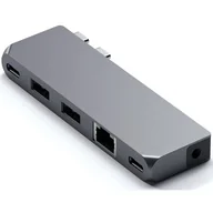 Huby USB - Satechi Pro Hub Mini - Adapter Do Macbook Z M1 Pro Srebrny - miniaturka - grafika 1