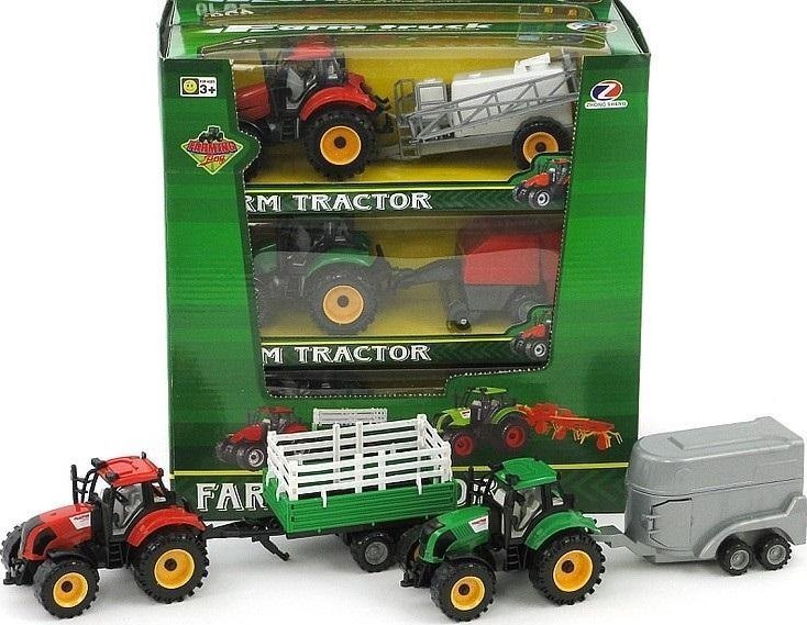 Traktor z maszyną rolniczą lub przyczepą MIX