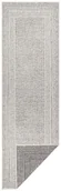 Dywany zewnętrzne - Szaro-biały chodnik odpowiedni na zewnątrz Ragami Berlin, 80x250 cm - miniaturka - grafika 1