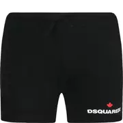 Spodnie i spodenki dla dziewczynek - Dsquared2 Szorty | Regular Fit - miniaturka - grafika 1