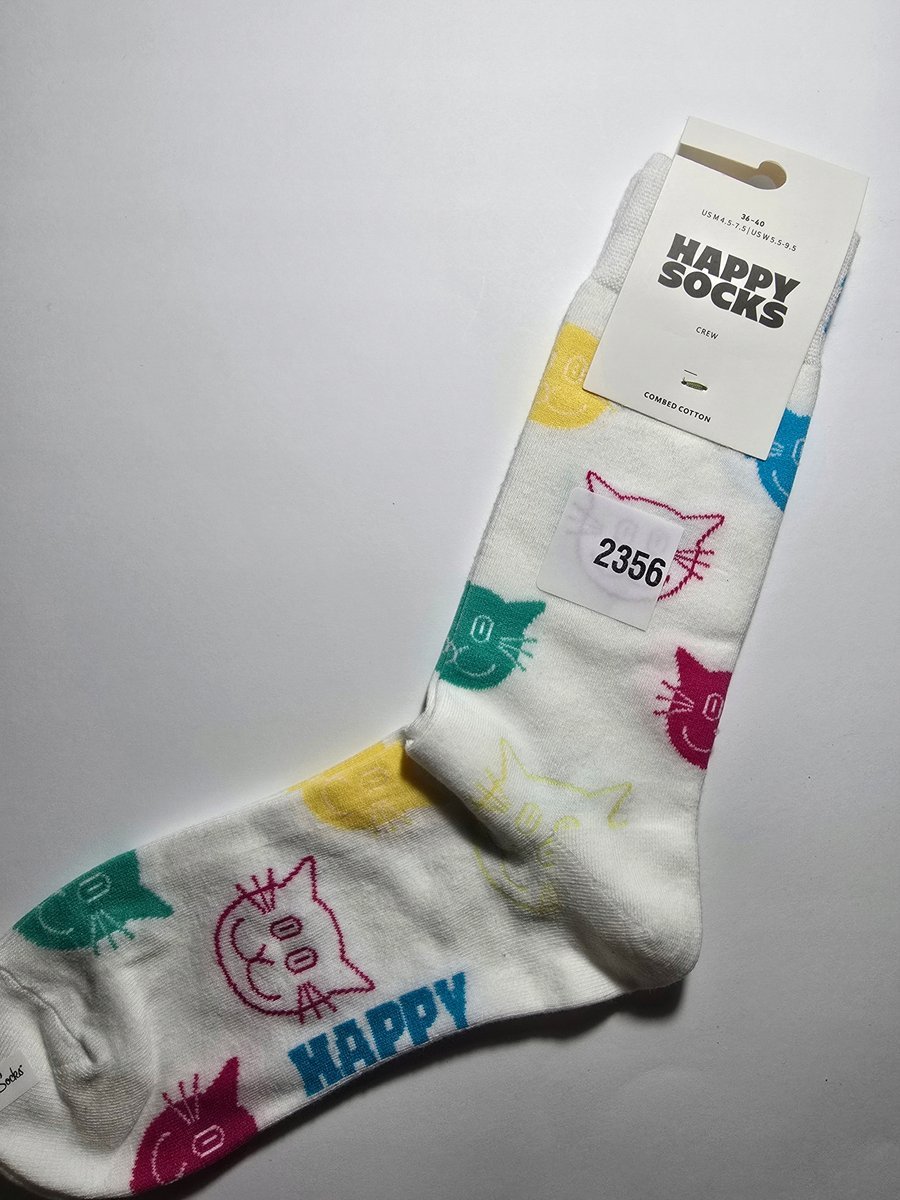 Kolorowe skarpety Happy Socks unisex rozmiar 36-40 (2356)