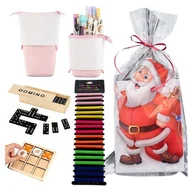 Zestawy upominkowe - Paczka na Mikołajki Święta pod choinkę Mikołaja gotowa dla dzieci zestaw - miniaturka - grafika 1